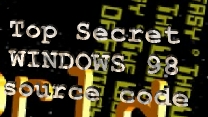 Top Secret Windows 98 source code